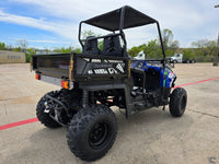 TrailMaster Challenger 200U Back Woods UTV - 168.9cc 11.1HP Engine, Automatic, Front Cargo Rack, Rear Dump Bed, Suitable for Ages 16 & Older