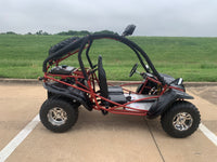 Fully assembled RPS GKR 200 Delux, Adult Off Road Go Kart, Automatic Transmission with Reverse, Electric Start, Top Lights, Spare Tire, Chrome Rims (Last One, ship via car carrier))