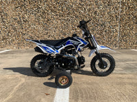 RPS 70  Kids Dirt bike, Automatic, Electric Start, PZ22 carb,  23 inch seat height, 4 Stroke, Can add training wheels