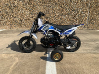 RPS 70  Kids Dirt bike, Automatic, Electric Start, PZ22 carb,  23 inch seat height, 4 Stroke, Can add training wheels