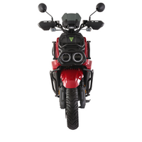 Tao Tank 200 175cc Adult Scooter, EFI Fuel Injected, Automatic Transmission, Electric Start, Front & Rear Disc Brakes, 12 Inch Spoked Rims, Dual Sport Tires