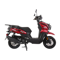 Tao Tank 200 175cc Adult Scooter, EFI Fuel Injected, Automatic Transmission, Electric Start, Front & Rear Disc Brakes, 12 Inch Spoked Rims, Dual Sport Tires