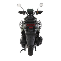 Tao Tank 200 175cc Adult Scooter, EFI Fuel Injected, Automatic Transmission, Electric Start, Front & Rear Disc Brakes, 12 Inch Spoked Rims, Dual Sport Tires