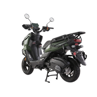Tao Tank 200 175cc Adult Scooter, EFI Fuel Injected, Automatic Transmission, Electric Start, Front & Rear Disc Brakes, 12 Inch Spoked Rims, Dual Sport Tires