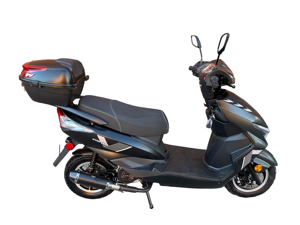 Gator 50-D 49.4cc Adult Scooter, Digital Speedometer, Remote Alarm, USB Port