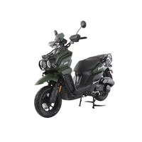 Tao Tank 200 175cc Adult Scooter, EFI Fuel Injected, Automatic Transmission, Electric Start, Front & Rear Disc Brakes, 12 Inch Spoked Rims, Dual Sport Tires