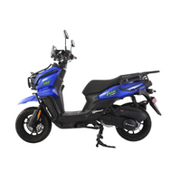 Tao Tank 200 175cc Adult Scooter, EFI Fuel Injected, Automatic Transmission, Electric Start, Front & Rear Disc Brakes, 12 Inch Spoked Rims, Dual Sport Tires