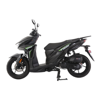 Tao Valiant 200 175cc Scooter, EFI, Automatic, Electric Start, Front and Rear Disc Brakes, 14-Inch Custom Wheels, Passenger Ready
