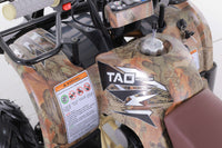 Tao D125 107cc Youth ATV, Automatic with Reverse, Electric Start, Coil Over Shocks, Front & Rear Brakes, Remote Kill, Speed Limiter