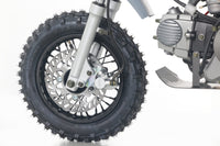 Tao MT-DB20 110cc Youth Dirt Bike, Automatic, Electric Start, Gold Drive Chain, Folding Adjustable Levers, Color Matched Grips, Off Road Only