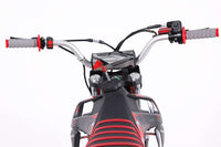 Tao DBX1 140cc Youth Dirt Bike, 4 Speed Manual, Twin Spar Frame, Front & Rear Disc Brakes, Silver Front Forks, Folding Adjustable Levers, Off Road Only