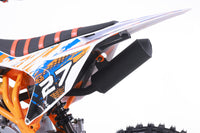 Tao DB27 125cc Youth Dirt Bike, 4 Speed Manual, Kick Start, Powder Coated Frame, Adjustable Levers, Gripper Seat, Off Road Only