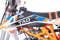 Tao DB27 125cc Youth Dirt Bike, 4 Speed Manual, Kick Start, Powder Coated Frame, Adjustable Levers, Gripper Seat, Off Road Only
