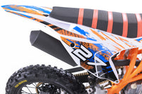 Tao DB27 125cc Youth Dirt Bike, 4 Speed Manual, Kick Start, Powder Coated Frame, Adjustable Levers, Gripper Seat, Off Road Only