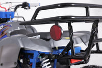 Tao T-Force Platinum 120cc Youth ATV, Automatic with Reverse, Chrome Rims, Adjustable Shocks, High-Performance Ignition, Speed Limiter, Tether Kill Switch