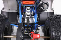 Tao T-Force Platinum 120cc Youth ATV, Automatic with Reverse, Chrome Rims, Adjustable Shocks, High-Performance Ignition, Speed Limiter, Tether Kill Switch