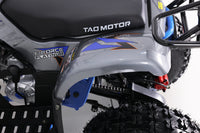 Tao T-Force Platinum 120cc Youth ATV, Automatic with Reverse, Chrome Rims, Adjustable Shocks, High-Performance Ignition, Speed Limiter, Tether Kill Switch