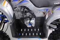 Tao T-Force Platinum 120cc Youth ATV, Automatic with Reverse, Chrome Rims, Adjustable Shocks, High-Performance Ignition, Speed Limiter, Tether Kill Switch