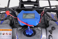 Tao T-Force Platinum 120cc Youth ATV, Automatic with Reverse, Chrome Rims, Adjustable Shocks, High-Performance Ignition, Speed Limiter, Tether Kill Switch