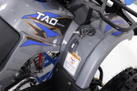 Tao T-Force Platinum 120cc Youth ATV, Automatic with Reverse, Chrome Rims, Adjustable Shocks, High-Performance Ignition, Speed Limiter, Tether Kill Switch