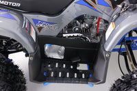 Tao T-Force Platinum 120cc Youth ATV, Automatic with Reverse, Chrome Rims, Adjustable Shocks, High-Performance Ignition, Speed Limiter, Tether Kill Switch