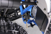 Tao T-Force Platinum 120cc Youth ATV, Automatic with Reverse, Chrome Rims, Adjustable Shocks, High-Performance Ignition, Speed Limiter, Tether Kill Switch