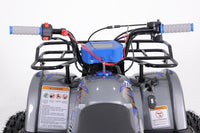 Tao T-Force Platinum 120cc Youth ATV, Automatic with Reverse, Chrome Rims, Adjustable Shocks, High-Performance Ignition, Speed Limiter, Tether Kill Switch