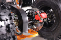 Tao Cheetah Platinum 120cc Youth ATV, Automatic with Reverse, Chrome Rims, Front & Rear Adjustable Shocks, Powder Coated Frame, Race Inspired Suspension, LED Lights