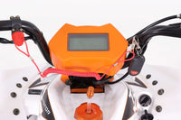 Tao Cheetah Platinum 120cc Youth ATV, Automatic with Reverse, Chrome Rims, Front & Rear Adjustable Shocks, Powder Coated Frame, Race Inspired Suspension, LED Lights