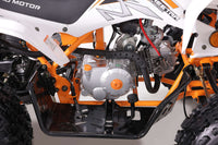 Tao Cheetah Platinum 120cc Youth ATV, Automatic with Reverse, Chrome Rims, Front & Rear Adjustable Shocks, Powder Coated Frame, Race Inspired Suspension, LED Lights