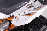 Tao Cheetah Platinum 120cc Youth ATV, Automatic with Reverse, Chrome Rims, Front & Rear Adjustable Shocks, Powder Coated Frame, Race Inspired Suspension, LED Lights
