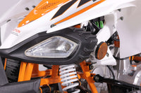 Tao Cheetah Platinum 120cc Youth ATV, Automatic with Reverse, Chrome Rims, Front & Rear Adjustable Shocks, Powder Coated Frame, Race Inspired Suspension, LED Lights