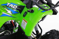 Tao T-Force T125 107cc Youth ATV, Adjustable Shocks, Electric Start, Remote Engine Kill, Larger Sprocket, Automatic with Reverse
