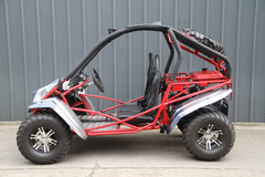 RPS GKR Cobra 177.3cc Adult Go-Kart, Automatic CVT Transmission, Electric Start, 2 Seats, Custom Alloy Rims