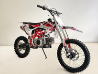 TrailMaster LK125 123cc Youth Dirt Bike, 32.89" Seat Height, 17" Front Tire, Electric Start, Inverted Shocks