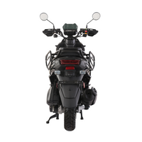 Tao Tank 200 175cc Adult Scooter, EFI Fuel Injected, Automatic Transmission, Electric Start, Front & Rear Disc Brakes, 12 Inch Spoked Rims, Dual Sport Tires