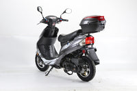 Gator 50-S3 49.4cc Adult Scooter, LED Headlights, Rear Double Shocks, Top Speed: 25mph. Not for public road