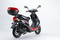 Gator 50-S3 49.4cc Adult Scooter, LED Headlights, Rear Double Shocks, Top Speed: 25mph. Not for public road