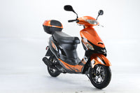 Gator 50-S3 49.4cc Adult Scooter, LED Headlights, Rear Double Shocks, Top Speed: 25mph. Not for public road