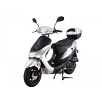 Tao Pony 50 49cc Adult Scooter, Fully Automatic, Electric Start, Kick Start Backup, Front & Rear Disc Brakes, 1.8 HP Engine, CDI Ignition