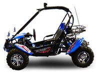 Trailmaster ULTRA Blazer 200X Go Kart  Upgraded frame, Bigger Tires, Body kit, Chrome Rimes, All Terrian Tires