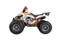 Tao Cheetah Platinum 120cc Youth ATV, Automatic with Reverse, Chrome Rims, Front & Rear Adjustable Shocks, Powder Coated Frame, Race Inspired Suspension, LED Lights