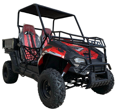 TrailMaster Challenger 200U 168.9cc 2-Seat UTV, 11.1HP, Automatic, Front Cargo Rack, Rear Dump Bed, Ages 16 and Up