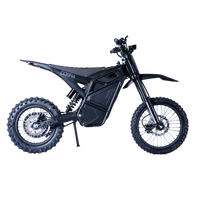 Viscena Cobra, 72V Electric Dirt Bike, 8000W Peak Power, 35Ah Lithium-Ion Battery, 3 Speed Modes, Hydraulic Disc Brakes, Front and Rear Hydraulic Suspension, Headlight, Taillight, 420 Chain, 17" Front 14" Rear Wheels, 32" Seat Height
