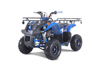 Tao D125 Youth ATV, Mid Size 107cc, Automatic Trans with reverse, Electric Start, Coil Over Shocks, Front and Rear Brakes, Remote Kill, Speed Limiter