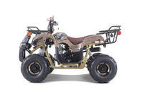 Tao D125 107cc Youth ATV, Automatic with Reverse, Electric Start, Coil Over Shocks, Front & Rear Brakes, Remote Kill, Speed Limiter