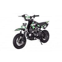 Tao DB10 107cc Youth Dirt Bike, Fully Automatic, Electric Start, Speed Governor, Adjustable Rear Shock, 10 Inch Wheels, Off Road Only