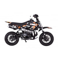 Tao DB10 107cc Youth Dirt Bike, Fully Automatic, Electric Start, Speed Governor, Adjustable Rear Shock, 10 Inch Wheels, Off Road Only
