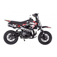 Tao DB10 107cc Youth Dirt Bike, Fully Automatic, Electric Start, Speed Governor, Adjustable Rear Shock, 10 Inch Wheels, Off Road Only