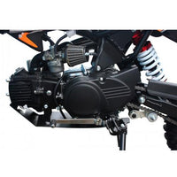 Tao DB14 110cc Youth Dirt Bike, Semi-Automatic, Kick Start, Adjustable Rear Shock, 14 Inch Front Wheel, Off-Road Tires, Off Road Only